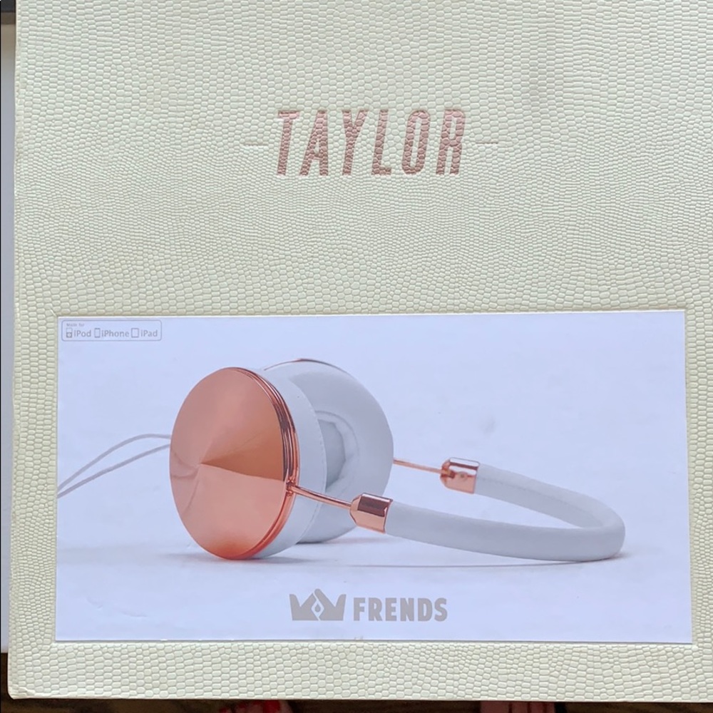 Frends Taylor Rose Gold Headphones